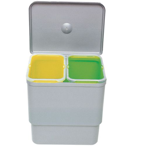 Poubelle de cuisine - SESAMO - Intra Teka - de tri sélectif / en plastique / avec couvercle