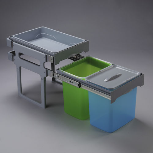 Poubelle de cuisine - TANK 40 - Intra Teka - de tri sélectif / en plastique / contemporaine