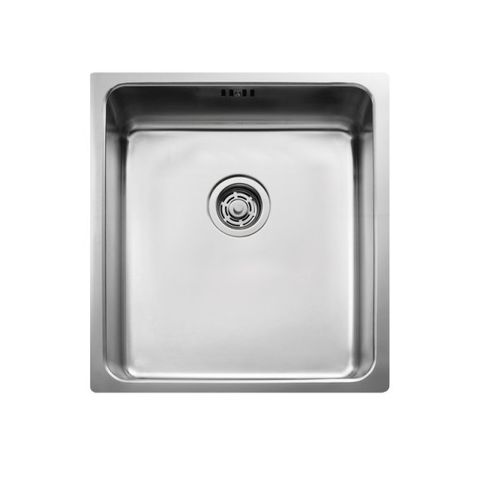 Évier 1 bac - FRAME : FR340 - Intra Teka - sans égouttoir / en inox / sous plan
