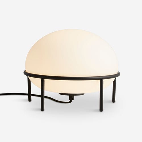 Lampe de table - PUMP - WOUD - en acier / en verre / contemporaine