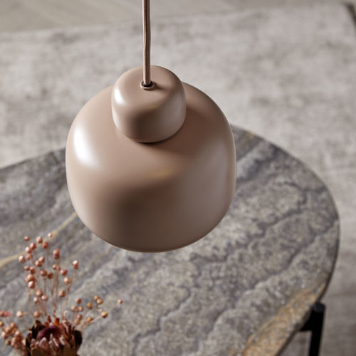 Suspension - STONE - WOUD - en métal peint / en tissu / contemporaine