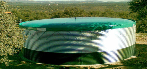 Cuve de stockage d'eau - GENAFLEXSTORE® - Genap - aérienne
