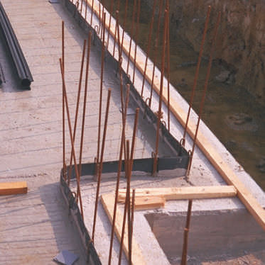 Membrane d'étanchéité en bande - KAB - Leschuplast - flexible / en caoutchouc / en PVC-P