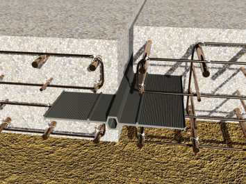 Joint de dilatation en PVC-P - D - Leschuplast - de plancher / imperméable