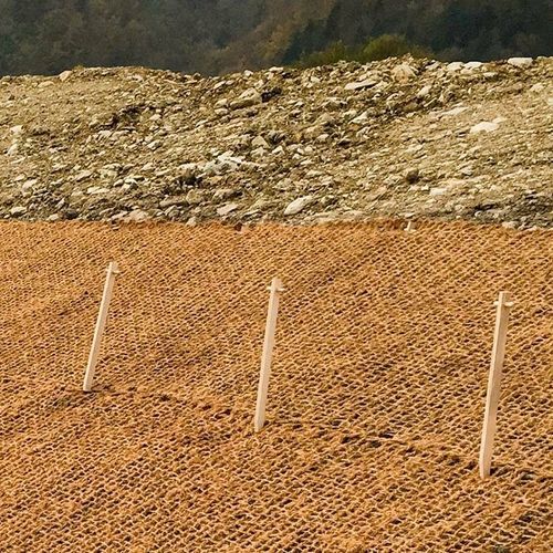 Système de fixation en bois - SECUMAT® GREEN PINW - NAUE - pour le renforcement de sol