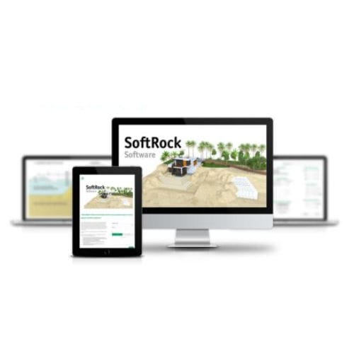 Logiciel de conception - SOFTROCK  - NAUE - de calcul géotechnique / pour structures en béton