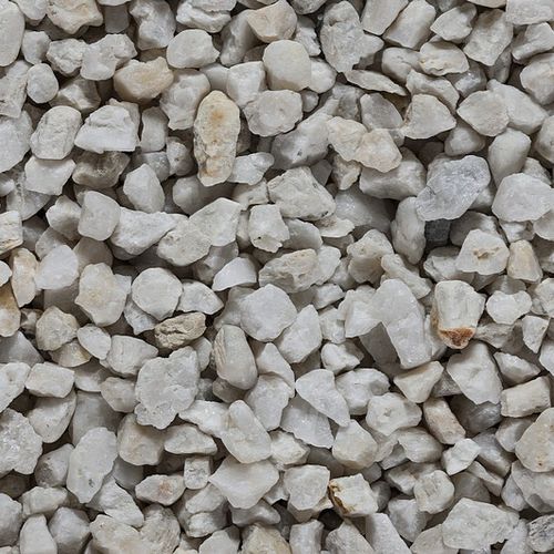 Gravier en quartz - WHITE QUARTZ SPLITT - Inter-minerals - pour extérieur / concassé