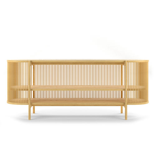 Buffet contemporain - BASTONE – OAK - Poiat | Furniture - en chêne / en bois massif / en bois laqué mat