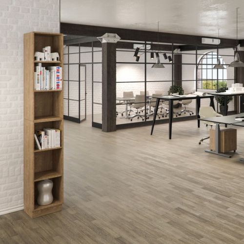 Étagère contemporaine - QUADRO - cube Design - en bois / professionnelle