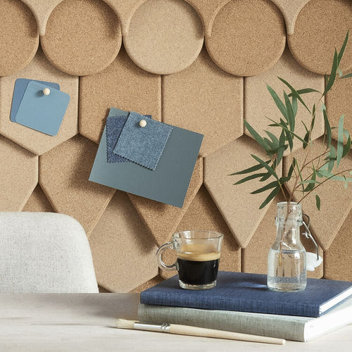 Revêtement mural pour intérieur - SAGA - Nordgröna - en liège / résidentiel / professionnel