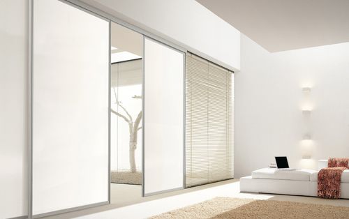 Porte de dressing d'intérieur - MAGICA - Doimo City Line - en MDF / coulissante / pleine