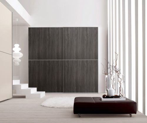 Armoire d'angle - LORD - Doimo City Line - murale / contemporaine / en bois