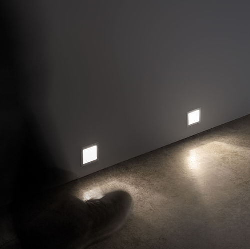 Luminaire encastrable au mur - MARKER - OLEV S.r.l. - à LED / carré