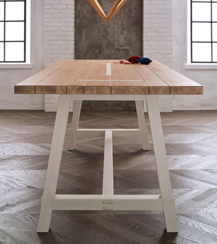 Table contemporaine - NEW FRATINO - Callesella - en bois / rectangulaire