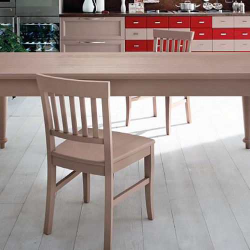 Chaise de salle à manger classique - TORTORA E AMARENA - Callesella - pour salon / en bois / résidentielle