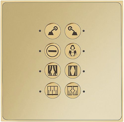 Interrupteur pour installation domotique - Athena - Rhombus Europe - pour volet roulant / bouton poussoir / encastré