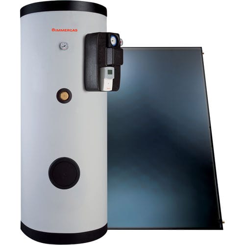 Kit solaire pour installation thermique - INOX SOL 300 V2 - immergas - à circulation forcée
