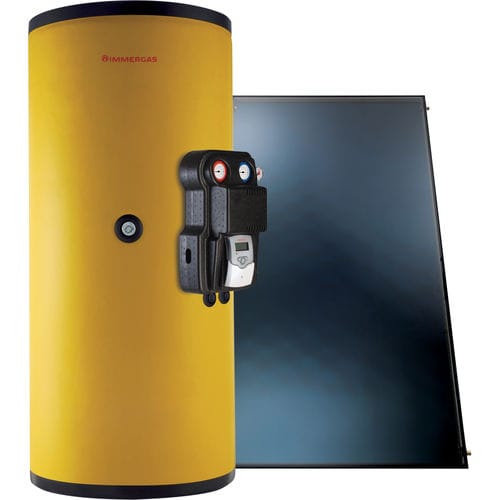Kit solaire pour installation thermique - SOL 550 V2 - immergas - avec pompe à chaleur