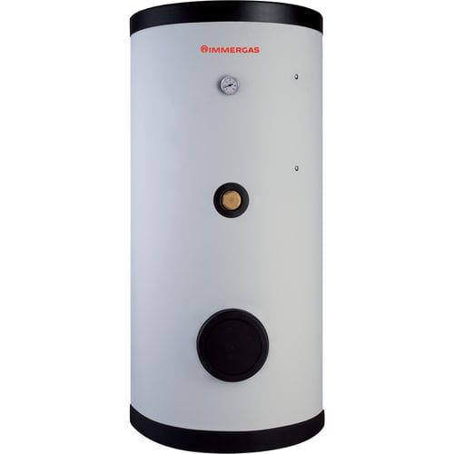 Ballon de stockage solaire - INOXSTOR 200 V2 - immergas - au sol / vertical / résidentiel