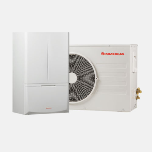 Pompe à chaleur air/eau - MAGIS COMBO 6 V2 - immergas - résidentielle / d'extérieur / split