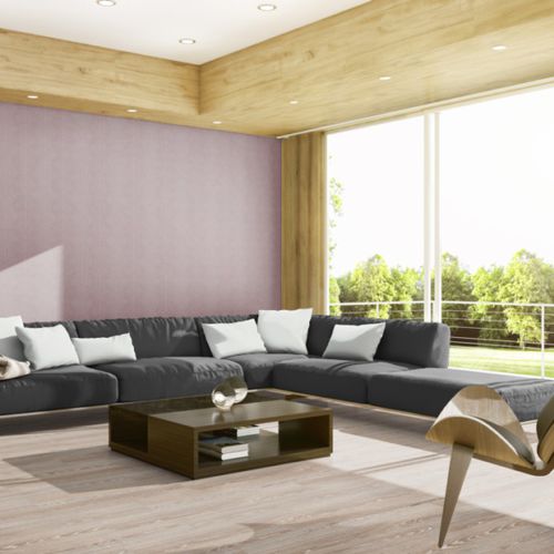 Revêtement mural pour intérieur - GLOBE 1165 - ado goldkante - en polyester / lisse / aspect tissu