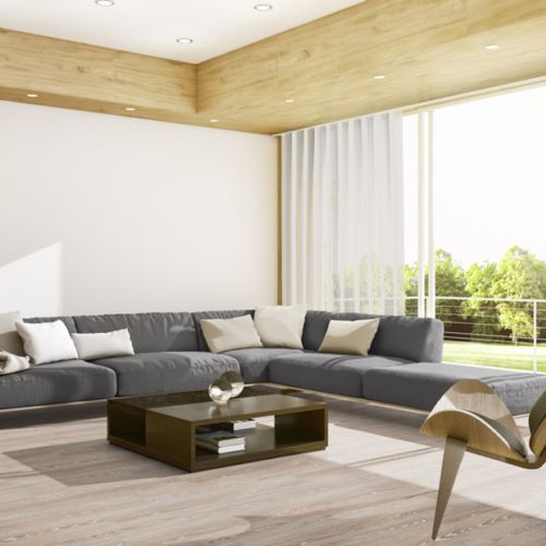 Tissu d'ameublement - BUSSERO 1544 - ado goldkante - uni / en polyester / lavable