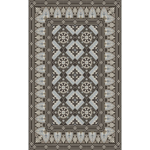Tapis contemporain - FLORA BELLA – FB1 - BEIJA FLOR - géométrique / en vinyle / rectangulaire