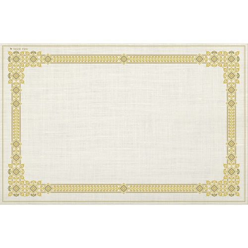 Set de table en vinyle - CROSS STITCH P-CS49 - BEIJA FLOR - à usage domestique