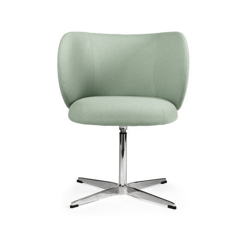 Chaise de bureau contemporaine - Rico - Ferm Living - d'intérieur / en laine / avec piètement en aluminium