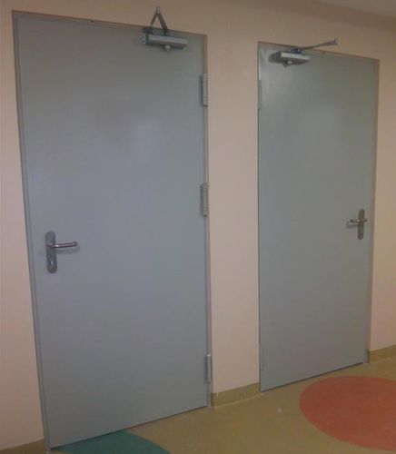 Porte de sécurité - Asturmadi - d'intérieur / en acier galvanisé / en inox