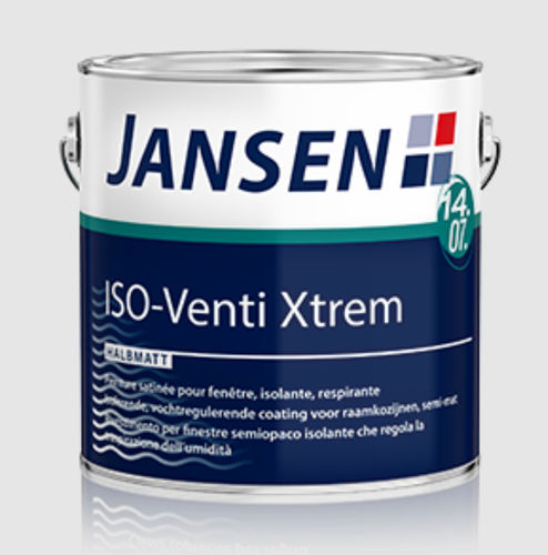 Peinture décorative - ISO-VENTI XTREM - jansen - d'adhérence / de finition / intérieure