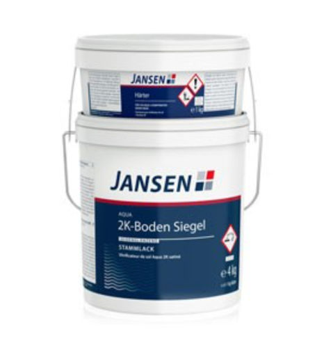 Vernis de protection - AQUA 2-COMPONENT - jansen - de finition / époxy / synthétique