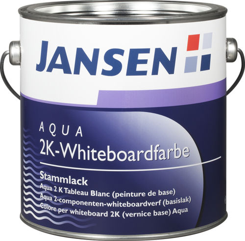 Peinture de finition - AQUA 2-COMPONENT  - jansen - intérieure / pour mur / pour cuisine
