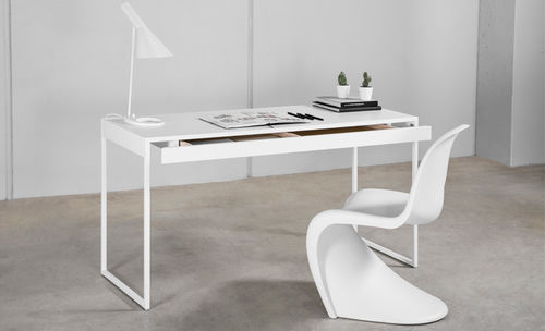 Bureau contemporain - ZENIT - MASIS - en bois / en métal / luge