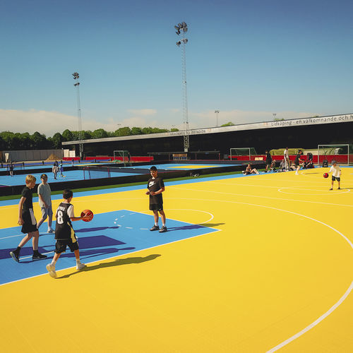 sol sportif d'extérieur - Bergo flooring