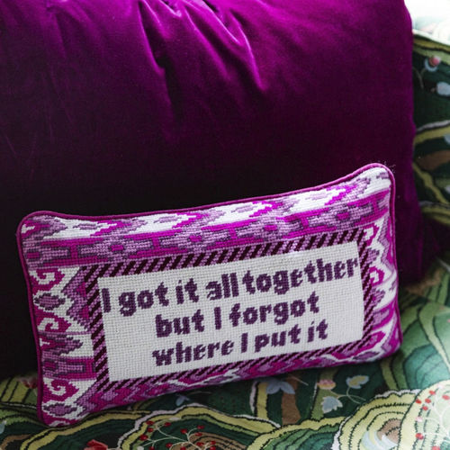 Coussin rectangulaire - GOT IT ALL TOGETHER  - Nina Campbell - à motif / résidentiel / en tissu