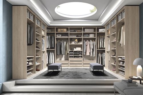 Dressing en U - Cosmo by EOS. 116 - Glicerio Chaves - contemporain / en bois / avec tiroirs