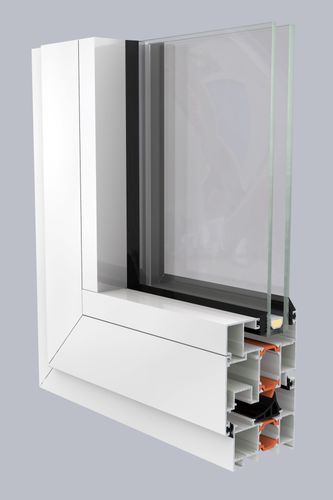 Profilé pour fenêtre en aluminium - EL 5600 - Elvial - à isolation thermique
