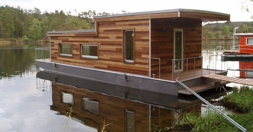 Maison préfabriquée - KRONBORG  - K-Kontrol - flottante / écologique / modulaire