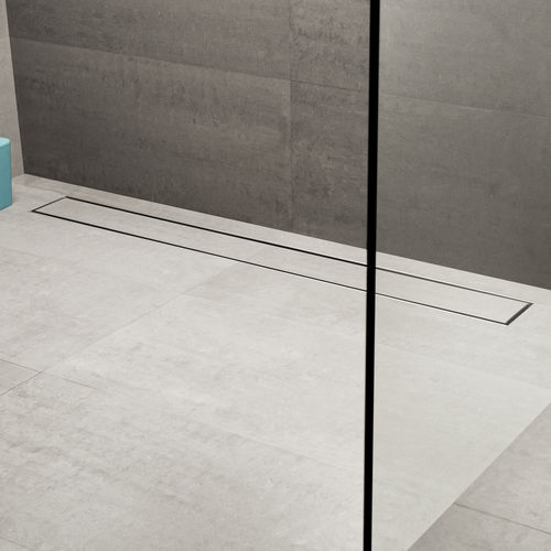Caniveau de douche en acier inoxydable brossé - EDM1300 - ESS Easy Drain - haute résistance