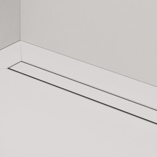 Caniveau de douche en acier inoxydable brossé - EDCLEANCOMTFF500-30 - ESS Easy Drain - haute résistance