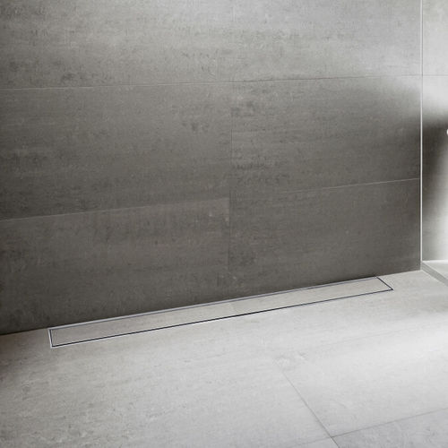 Caniveau de douche en acier inox - MULTI WALL TILE - ESS Easy Drain - haute résistance
