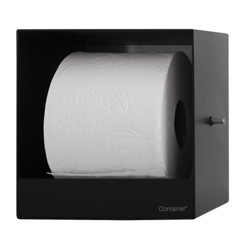 Porte-rouleau WC encastrable - TCL-14-B - ESS Easy Drain - en inox / noir / professionnel