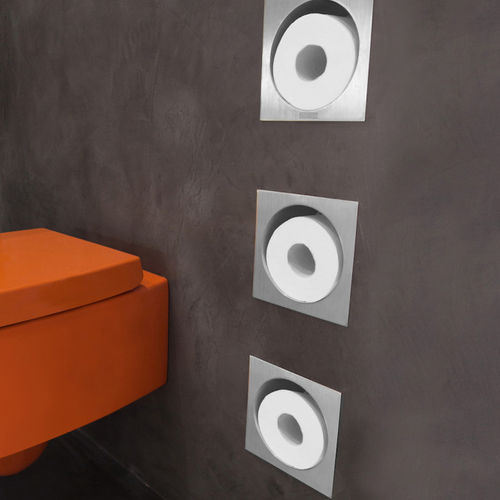 Porte-rouleau WC à encastrer - TCL-2 - ESS Easy Drain - en inox / professionnel