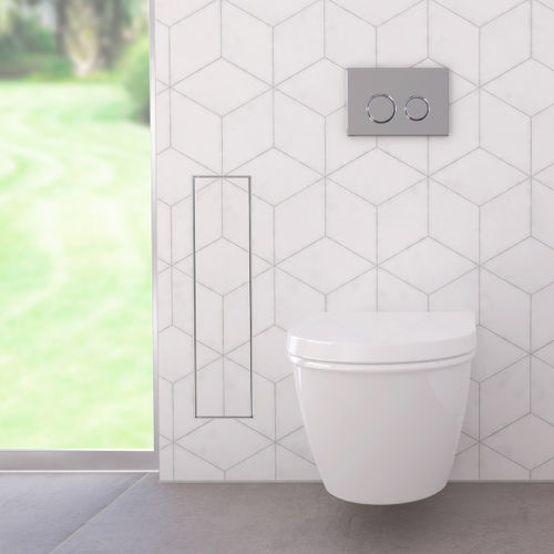 Porte brosse de toilettes en inox - TCLO-3 - ESS Easy Drain - encastrable / pour hôtel