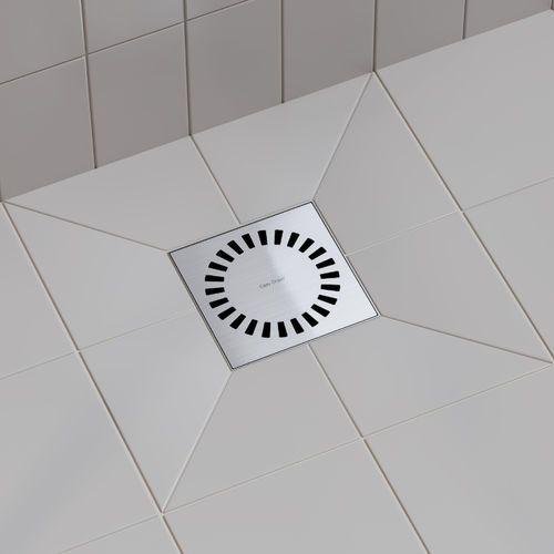 Receveur de douche rectangulaire - AQUA BRILLIANT - ESS Easy Drain - à poser / à carreler / en acier inox