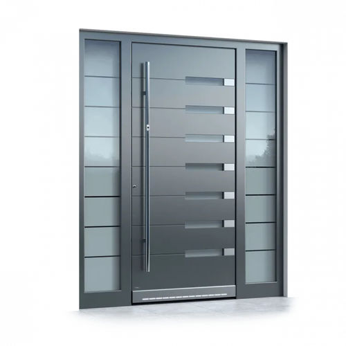 Porte d'entrée - Premium 1110CC - Pirnar - en aluminium / battante / contemporaine