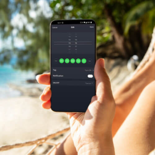 Application mobile de gestion de contrôle d'accès et de sécurité - SecuroSmart  - Pirnar - pour installation domotique / Androïd / pour smartphone