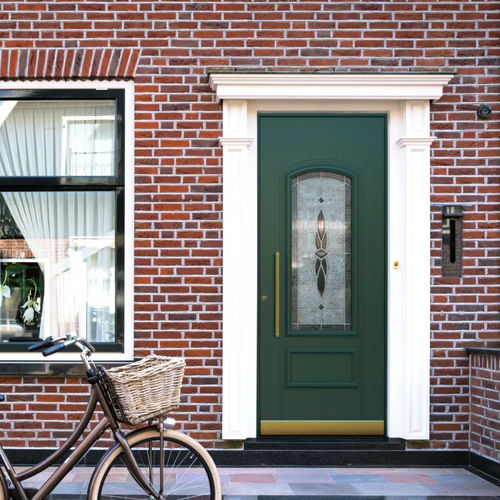 Porte d'entrée - Classico 3142CC - Pirnar - en aluminium / battante / classique