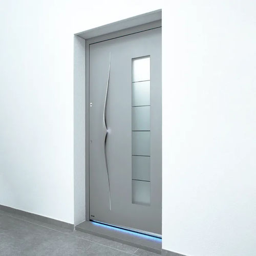 Porte d'entrée - Ultimum Pure 628 ALU - Pirnar - en aluminium / battante / contemporaine